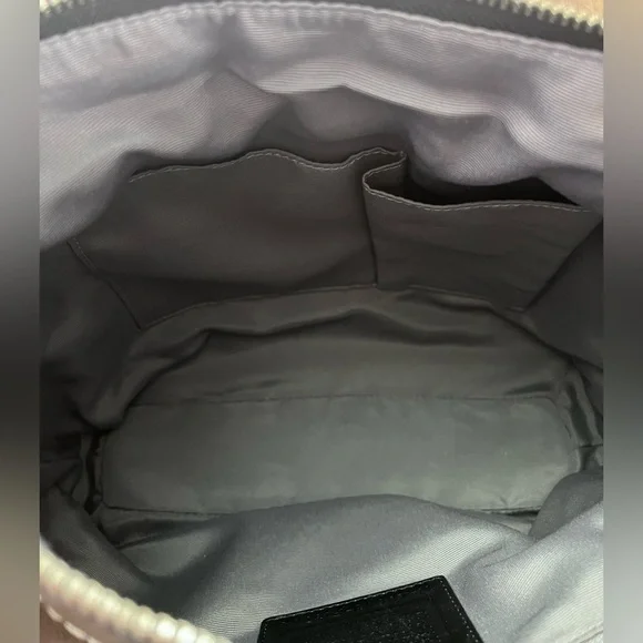 Coach Black Leather Bag F13764 - Picture 14 of 16